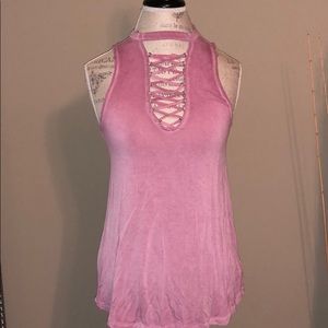 American Eagle Pink Tank Top